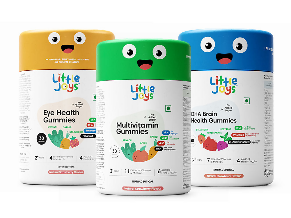 Little Joys Multivitamin, Eye & Brain Health Gummies