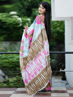 Thumbnail for NOZ2TOZ Women's Cotton Brown Printed Designer Saree With Blouse Piece - Distacart
