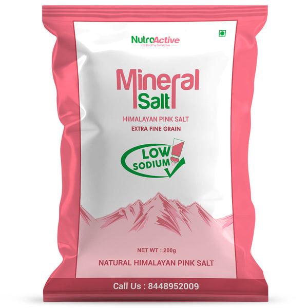 NutroActive Mineral Salt Low Sodium Himalayan Pink Salt - Distacart