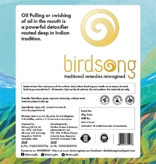 oil pulling mint