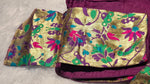 Thumbnail for Kia Fashions Purple Jacquard Weave Multi Color Paithani Readymade Blouse - Distacart