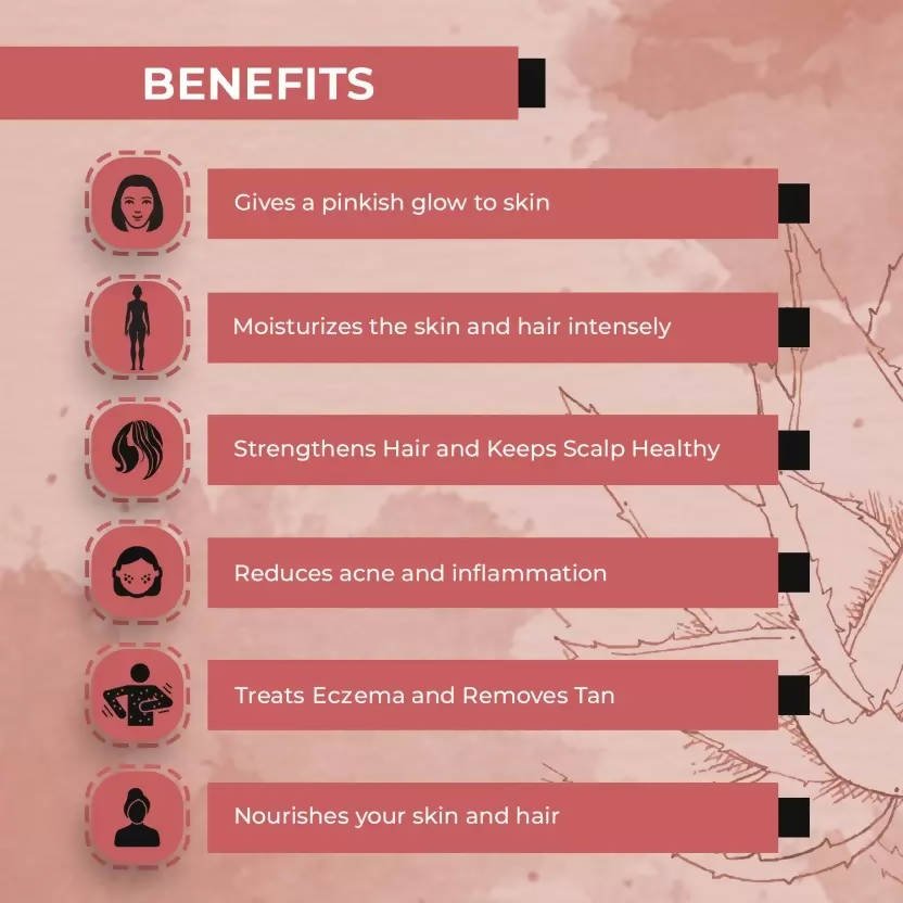 Ae Naturals Pure Aloevera Gel With Rose Extracts