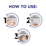 Thumbnail for Hansaplast Lion Heat Plaster Back and Neck Pain Relief Patches Set of 30 pcs