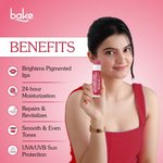 Thumbnail for Bake 2.5% Kojic Acid Mulberry Extract Tinted Butter Brightening Lip Balm SPF 55 PA++++