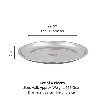 Vinod Stainless Steel China Serving Dish - 22 cm - Dista