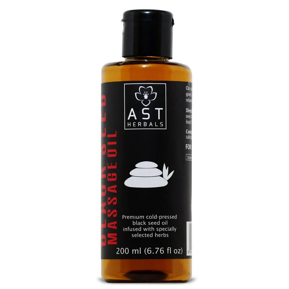 AST Herbals Black Seed Massage Oil (Kalonji Massage Oil) - Distacart