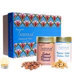 Thumbnail for Tassyam Organics Dry Fruit Set - Salted Cashew and Almonds - Distacart