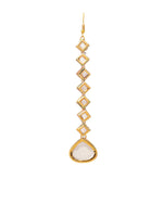 Thumbnail for Ruby Raang Gold Heavy Kundan Maang Tikka