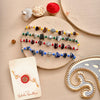 trueBrowns X Voylla Pack Of 4 Men's Beaded Colourful Rakhis - Distacart