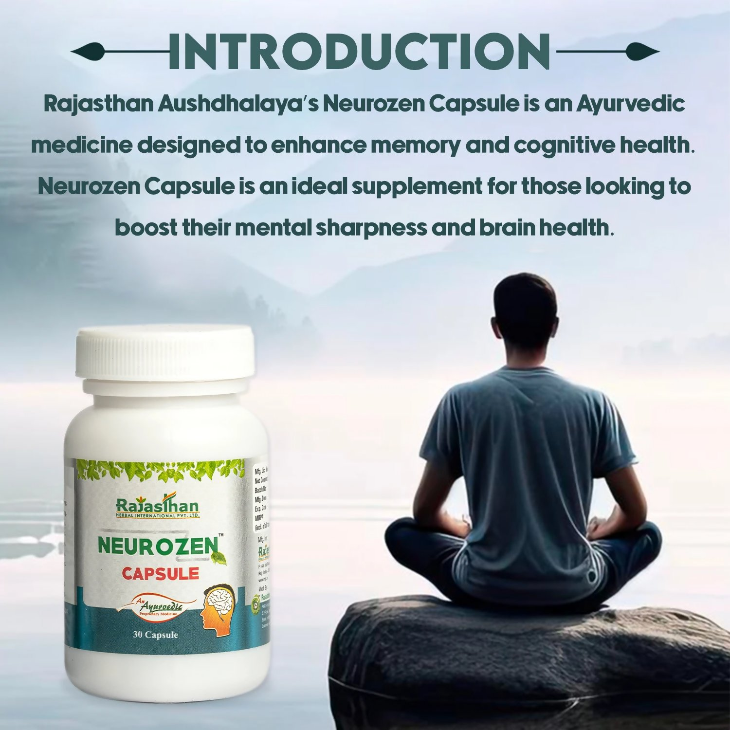 Rajasthan Herbals Neurozen Capsules - Distacart