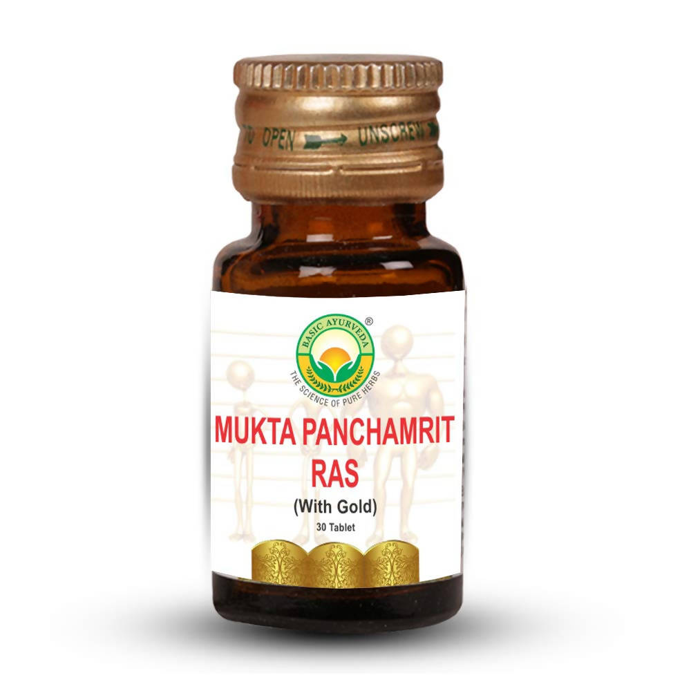 Basic Ayurveda Mukta Panchamrit Ras - Limited Time Offer - Distacart