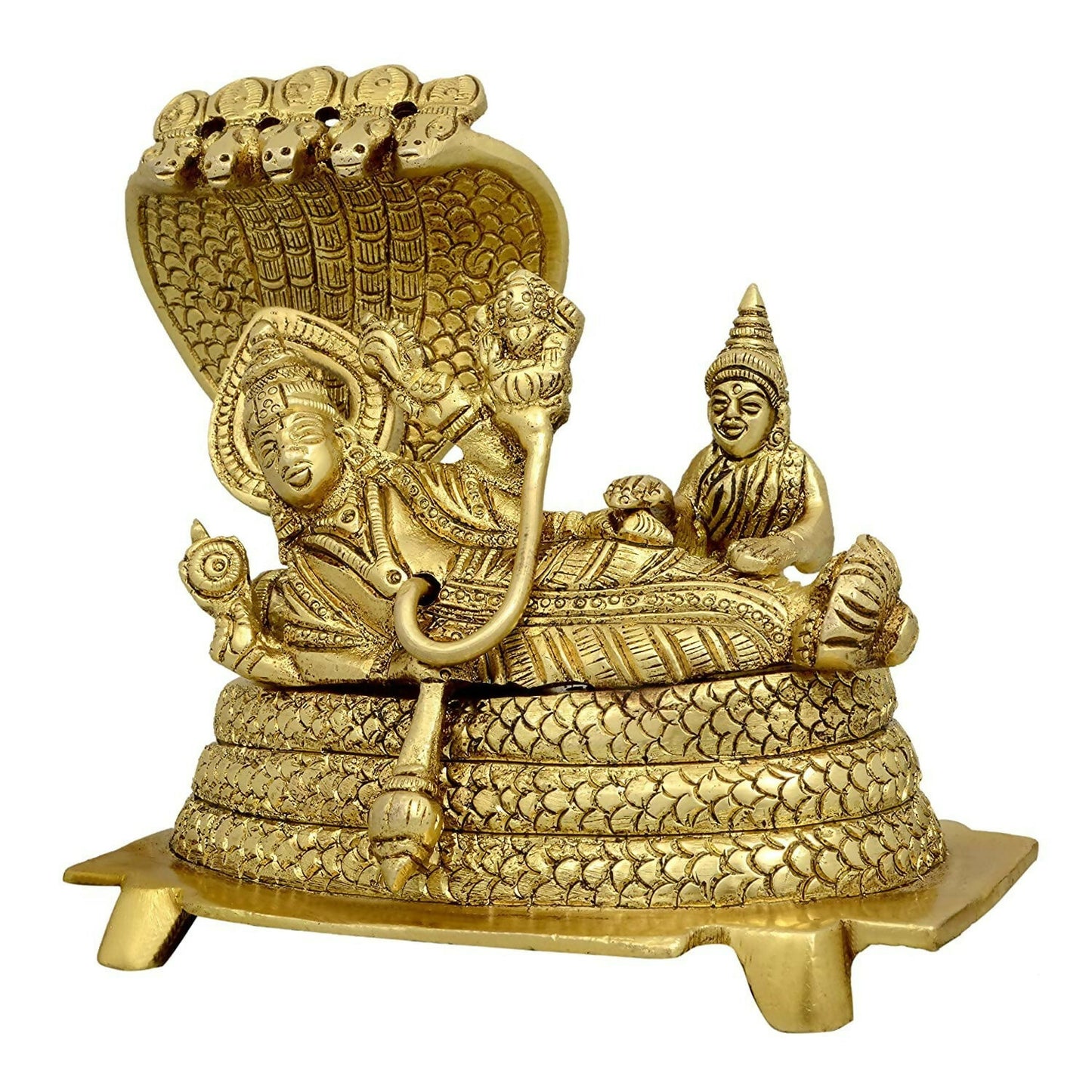 Umi Lord Vishnu and Lakshmi Maa On Shesha Naag - Distacart
