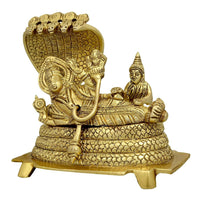 Thumbnail for Umi Lord Vishnu and Lakshmi Maa On Shesha Naag - Distacart