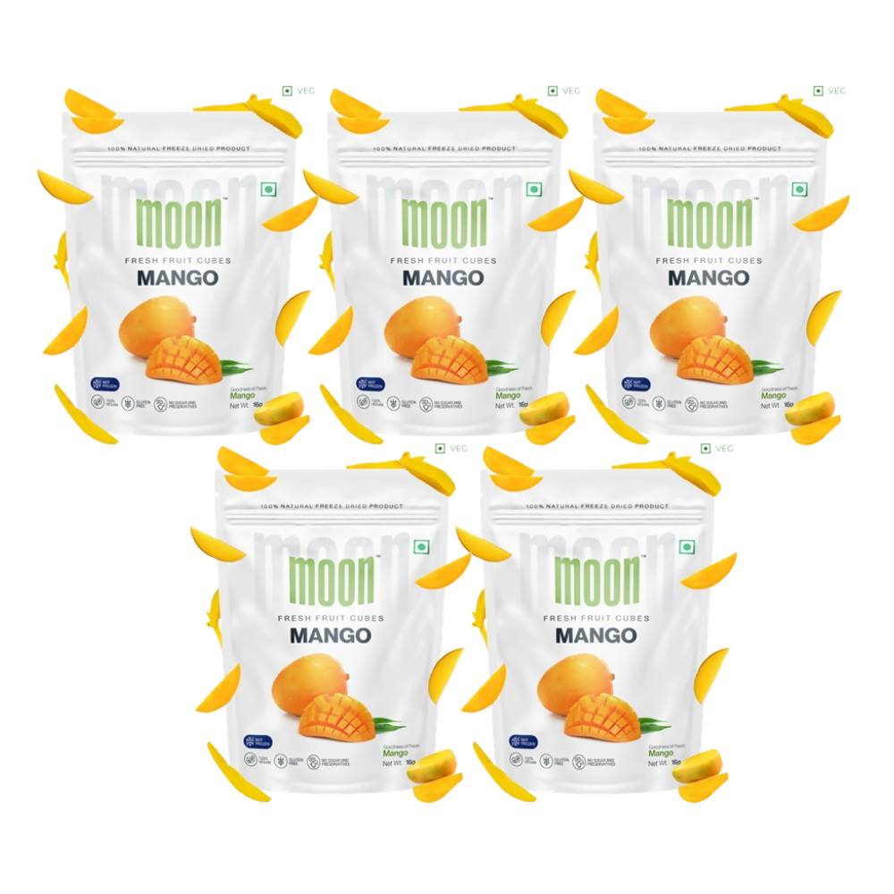 Moon Freeze Dried Mango Cubes