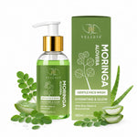 Thumbnail for Velleja Moringa Aloevera Face Wash| Skin Brightening & Hydrating Ayurvedic Gentle Face Wash - Dista