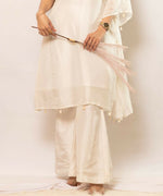 Thumbnail for Timaraa Ivory Lumina Silk Co-Ord Set - Dista