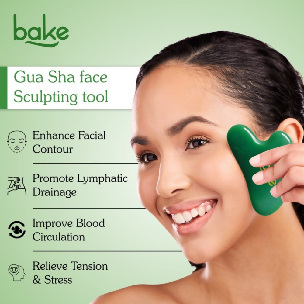 Bake Jade Gua Sha Face Massage Tool