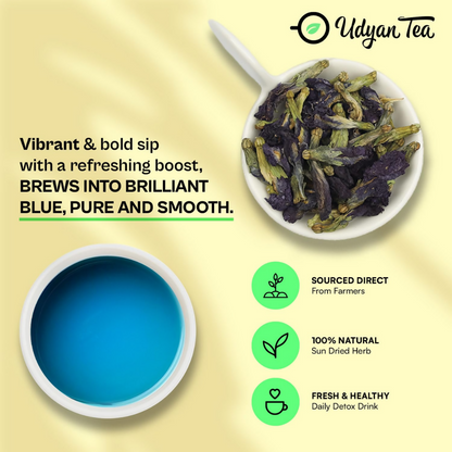 Udyan Tea Blue Pea Herbal Tea - Dista