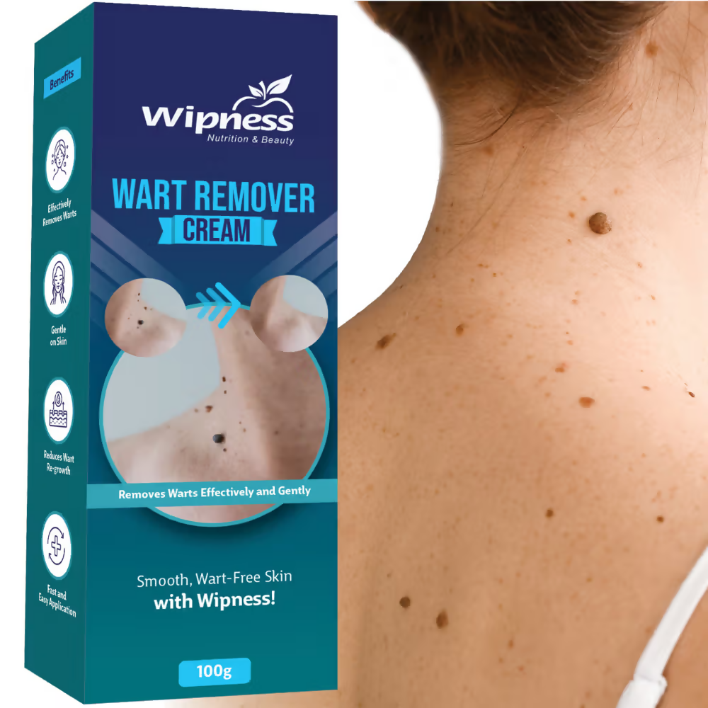 Wipness Natural Wart Remover Cream For Men & Women - Distacart