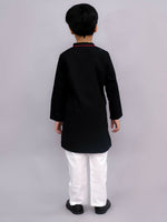 Thumbnail for Lil Drama Shor-Gul Multicolor Kurta Pyjama Set For Boys