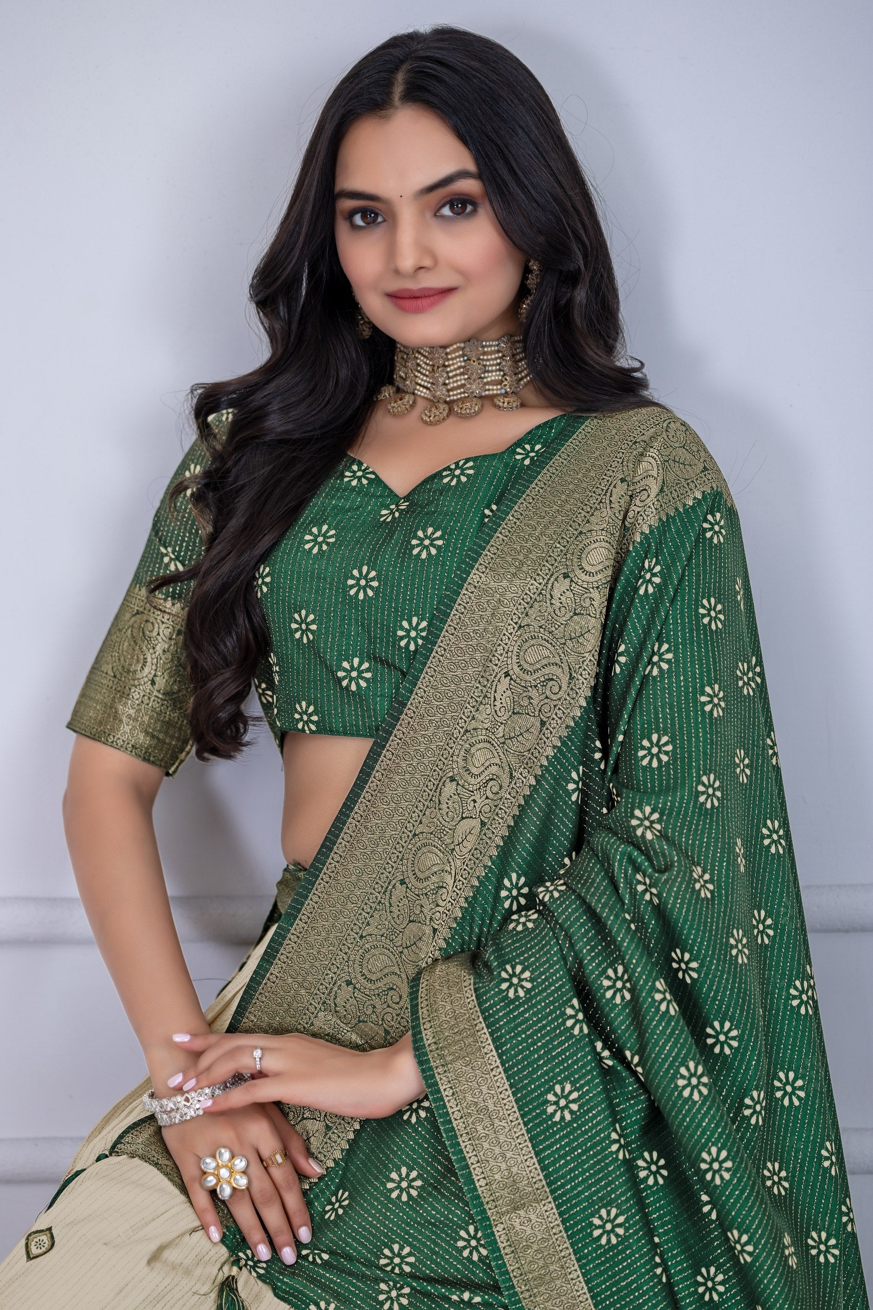 Lehenga Mart Designer Wedding Lehenga choli for Women - green - Distacart