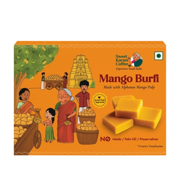 Sweet Karam Coffee Mango Burfi - Distacart
