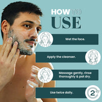 Thumbnail for Wild Oak Natural Soap Free Face Wash - Distacart