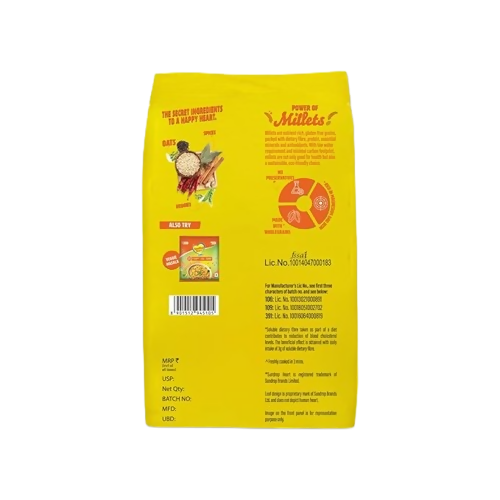 Sundrop Heart Classic Masala Oats With Millets - Dista