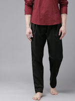Thumbnail for MULTI SHADES Men Black Solid Pyjamas - Dista