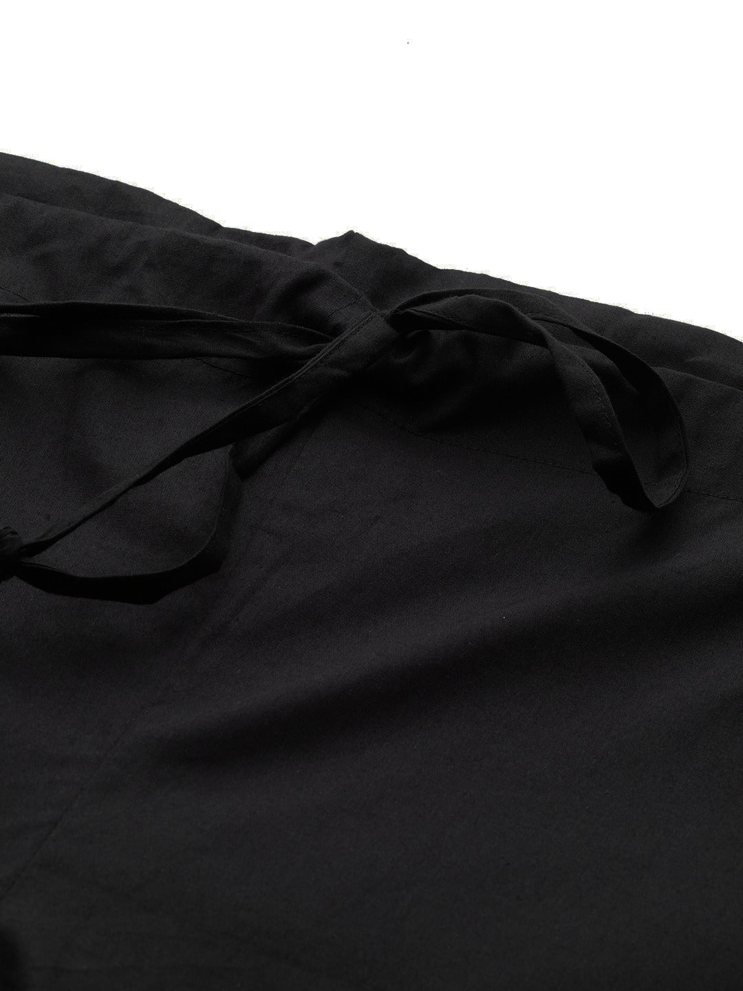 MULTI SHADES Men Black Solid Pyjamas - Dista