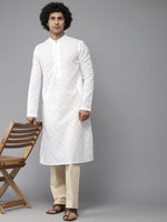 Thumbnail for MULTI SHADES Men Beige Solid Pyjamas - Dista