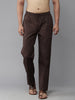 MULTI SHADES Men Brown Solid Pyjamas - Dista