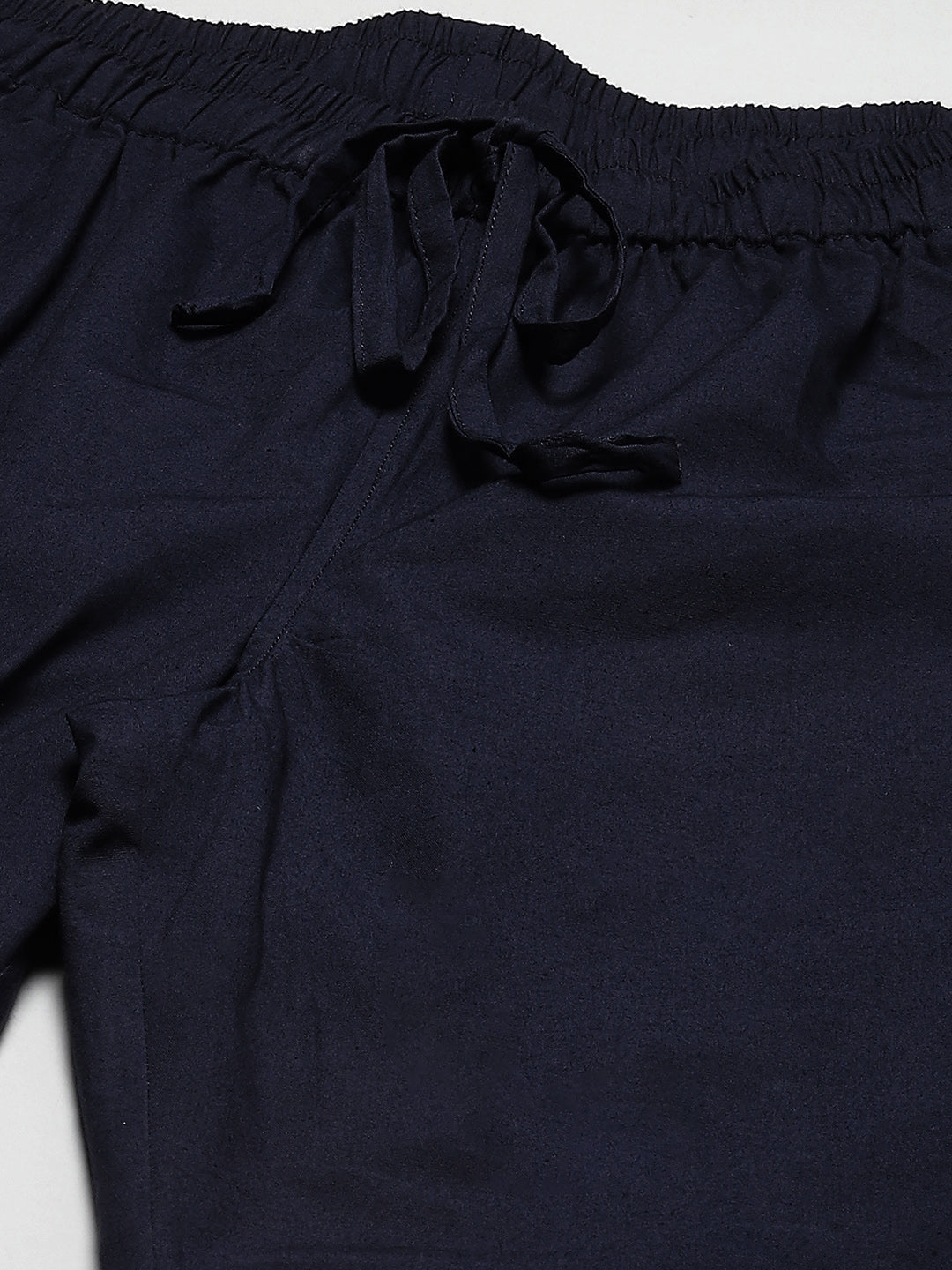 MULTI SHADES Men Navy Solid Pyjamas - Dista