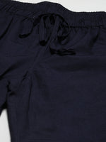Thumbnail for MULTI SHADES Men Navy Solid Pyjamas - Dista