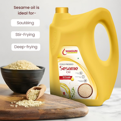 Shagun Cold Pressed Sesame Oil - Dista