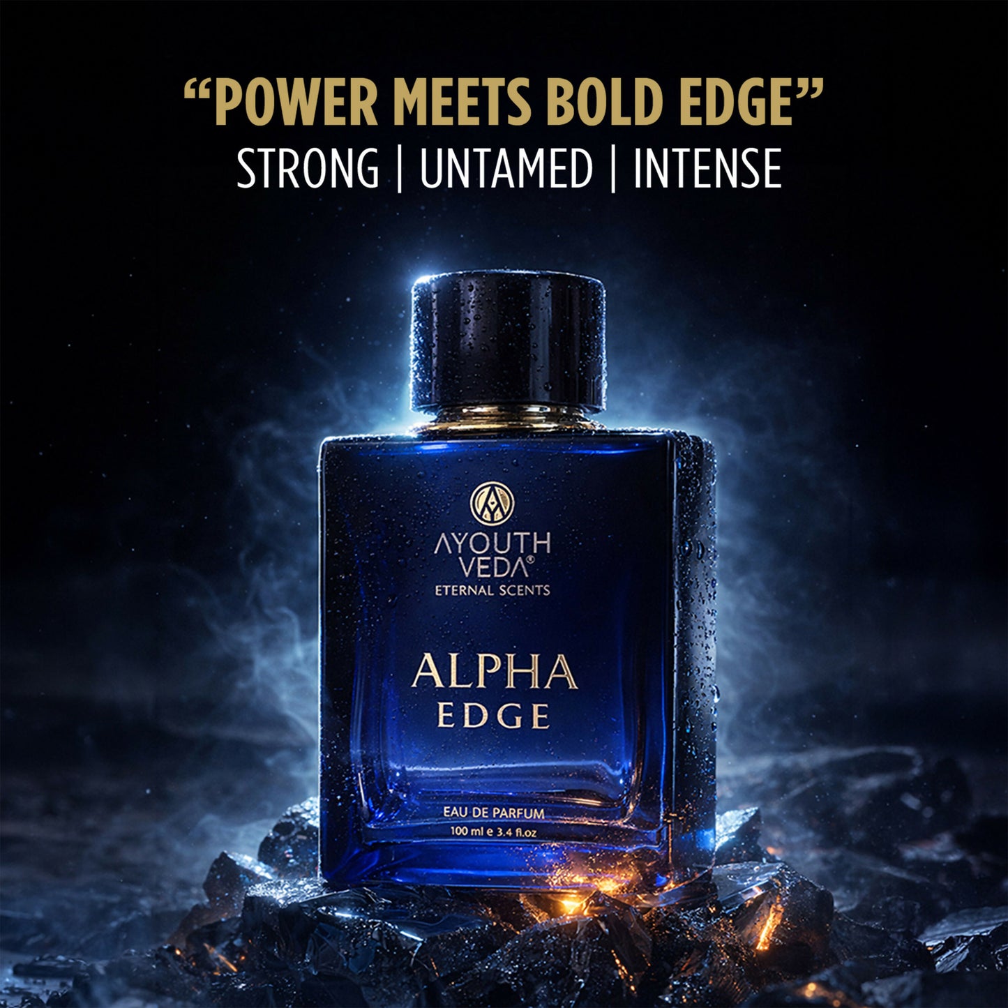 Ayouthveda Alpha Edge Eau De Parfum For Men - Dista