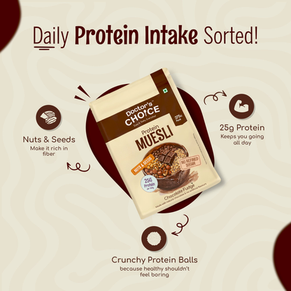 Doctor's Choice Protein Muesli 375 GM - Dista