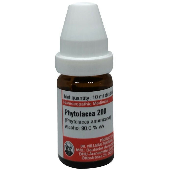 Dr. Willmar Schwabe Germany Phytolacca Dilution - Distacart