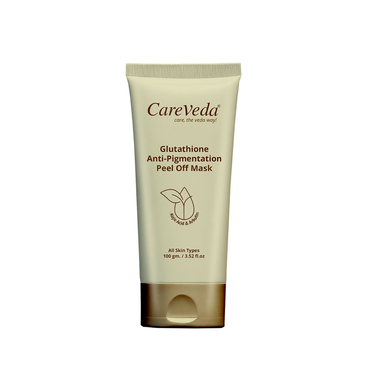 CareVeda Glutathione Anti-Pigmentation Peel off Mask Enriched with Kojic Acid & Arbutin - Dista