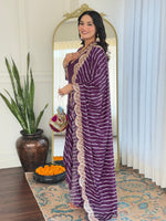 Thumbnail for Malishka Women's Wine Vichitra Silk Embroidered Straight Kurta Pant With Dupatta