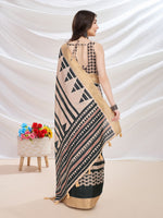 Thumbnail for Mitera Zari Silk Blend Banarasi Saree - Distacart