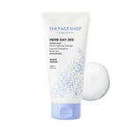 Thumbnail for The Face Shop Herb Day Amino Acid Face Wash, Gentle Cleanser that Exfoliates & Brighten Skin - Korean Skincare - Distacart