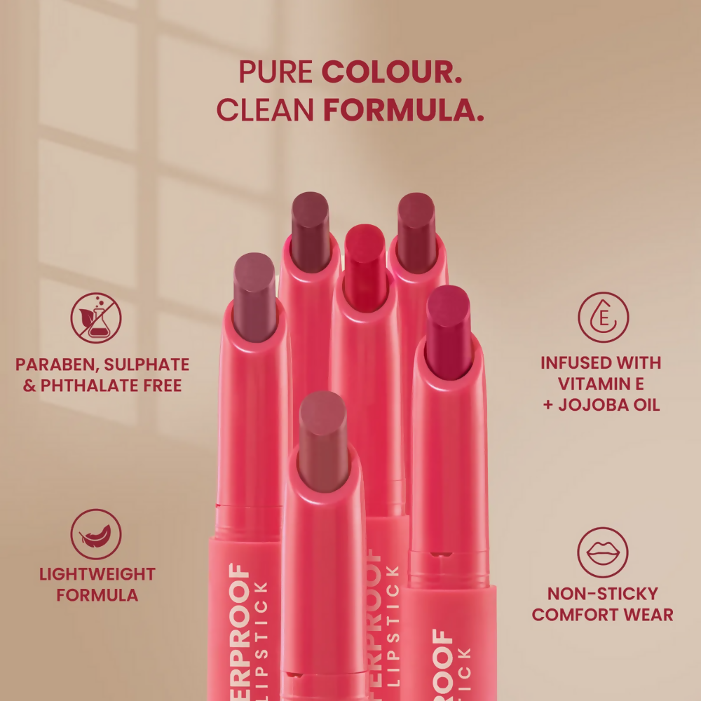 NY Bae Transfer-proof Matte Crayon Lipstick – Macaroon 04 - Distacart