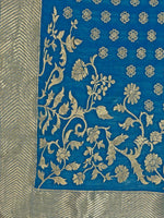 Thumbnail for Hand Embroidered Kurta With Pant & Banarasi Dupatta Premium, Multicolor - Hiral Fashion - Dista