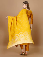 Thumbnail for Hand Embroidered Kurta With Pant & Banarasi Dupatta Premium, Multicolor - Hiral Fashion - Distacart