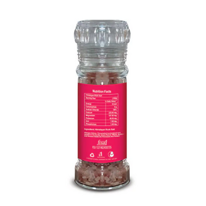 Nature Land Organics Grinder - Organic Himalayan Pink Rock Salt - Distacart