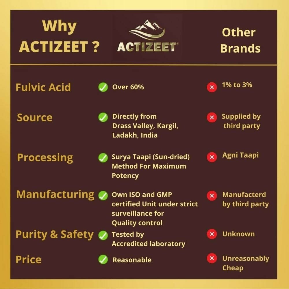 Actizeet Pure Himalayan Sj - Distacart