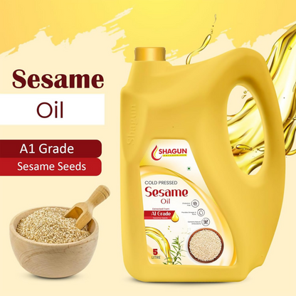 Shagun Cold Pressed Sesame Oil - Dista