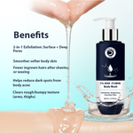 Thumbnail for Dermistry 5% AHA 2% BHA Exfoliating D Tan Detan Acne Removal Body Wash For Oily All and Strawberry Skin - Distacart