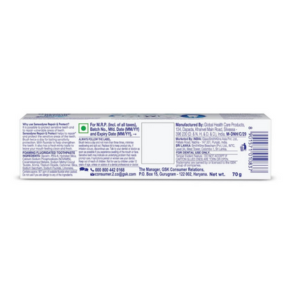 Sensodyne Toothpaste Repair and Protect - Distacart